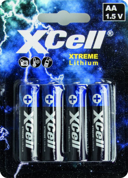 Xcell Lithium AA Batterie