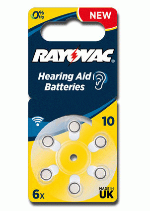 Rayovac Hörgerätebatterien